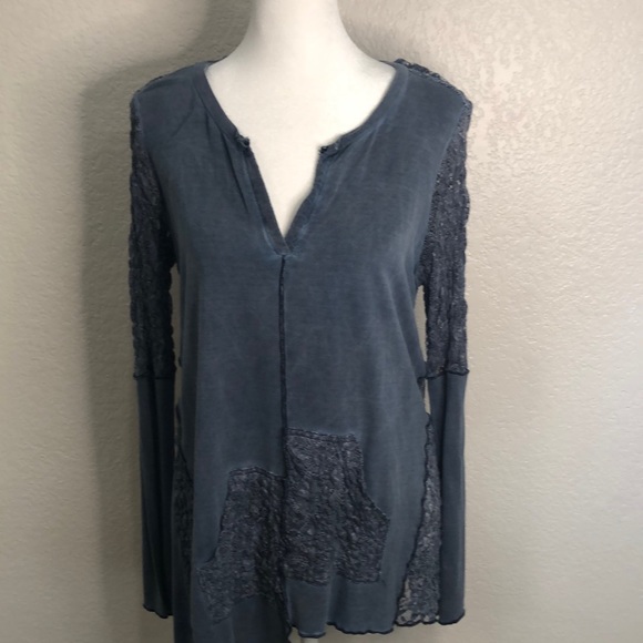 Tru Luxe Jeans size XS unique style Blue - Picture 2 of 12